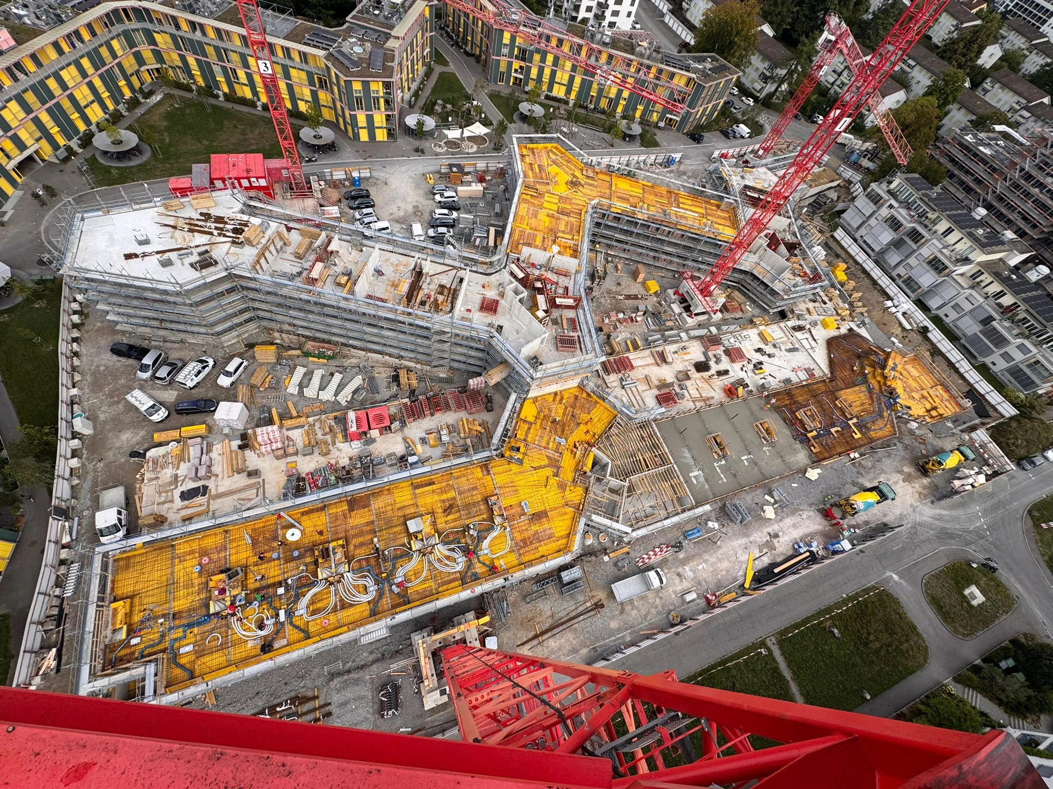 Gerüstbau Projekt für Flächengerüst
